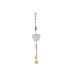 Amour De Paradis Ørering, Gold Plated