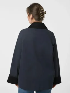 Anastacia Cord Jakke, Navy, 42