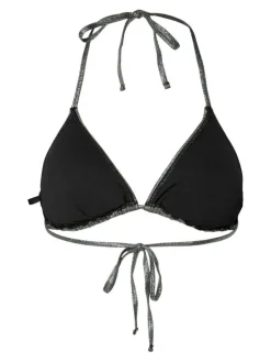 Angaka Bikinitop, Black Shine, XL