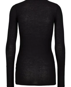 AngelaBB Langærmet T-shirt, Black, M