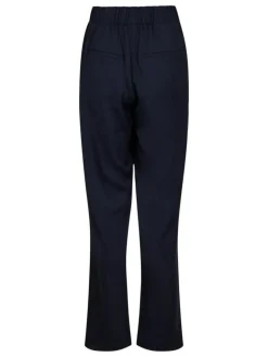 Angelo Woven Bukser, Dark Navy, 40