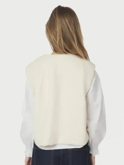 Anjanna Teddy Vest, Ivory, 38