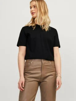 Anna T-shirt, Black, XL