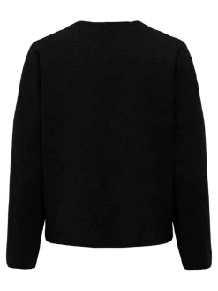 Anneli Life Strik Cardigan, Black, L