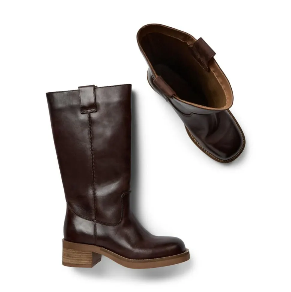 Anneli Vintage Støvler, Brown, 41