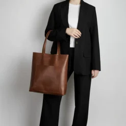 Antonella Antique Shopper, Chestnut