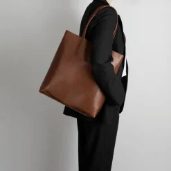 Antonella Antique Shopper, Chestnut