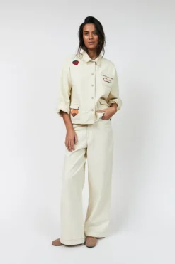 AprilLL Jakke, Creme, M