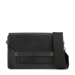 Arabella Grain Mix Crossbody Taske, Black