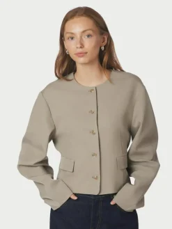 Aranti Structure Curve Jakke, Warm Grey, 36