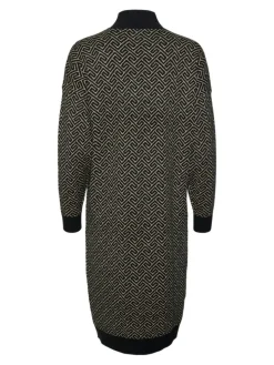 Aria Strikkjole, Black, L