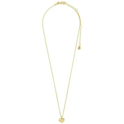 Arin Halskæde, Gold Plated, 40+9 cm