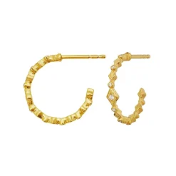 Arlette Øreringe, Gold Plated