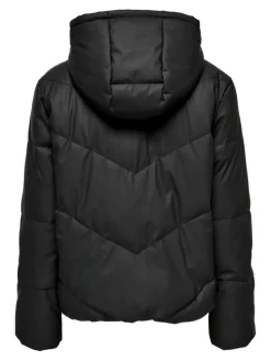 Arnhem Short Puffer Jakke, Black, XS