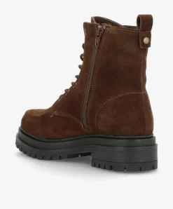Aspen Lace Støvler, Brown Suede, 39
