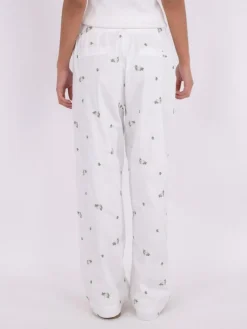 Astra Clean Flower Bukser, Hvid, 34