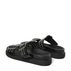 Augusta Sandaler, Black Patent, 41