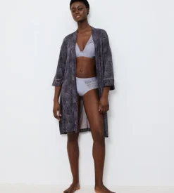 Aura Spotlight Badekåbe, Grey Combination, 48/50