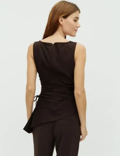 Azmara-M Top, Dark Brown, XL