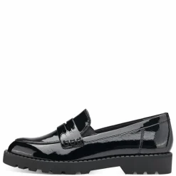 Badam Loafers, Black Patent, 38