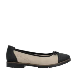 Ballerinasko, Schwarz/Jute, 42