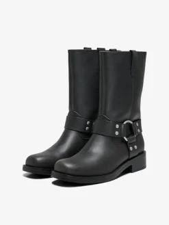 Bax-1 Biker Støvler, Black, 39