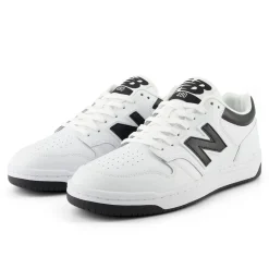 BB480 Sneakers, White/Black, 40