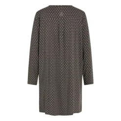 Bea Langærmet Natkjole, Pavement AOP, XS