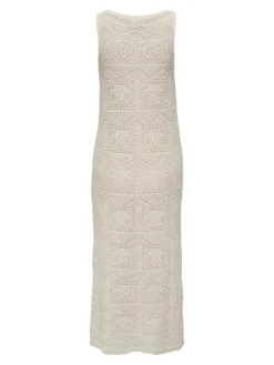 Beach Life Kjole, Eggnog, L