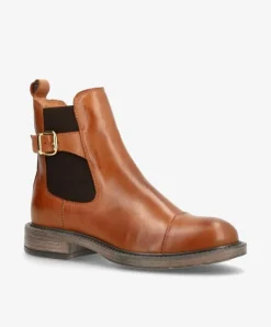 Beatrice Ankelstøvler, Brandy Leather, 38