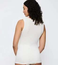 Beauty Layers Top, Ecru White, L