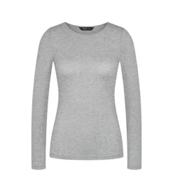 Beauty Layers Top, Medium Grey Melange, XL