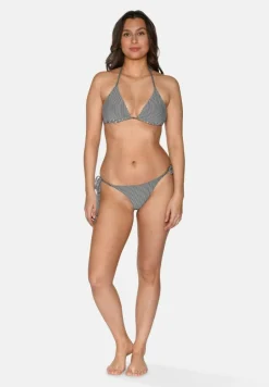 Becca Bikinitop, Black Stripe, L