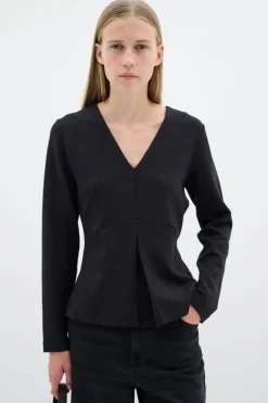 BecentIW Bluse, Black, XL