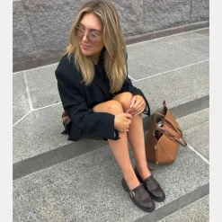 Become You Loafers, Brown, 42