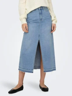 Bella Denimnederdel, Light Blue Denim, L