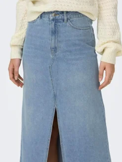 Bella Denimnederdel, Light Blue Denim, L