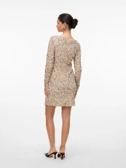 Bella Kort Kjole, Pumice Stone, M