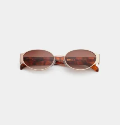Bella Solbriller, Rosegold Havana