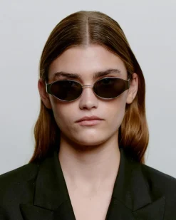 Bella Solbriller, Silver Black