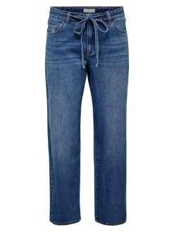 Bella Tie Jeans, Dark Blue Denim, XS