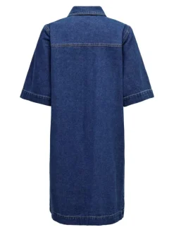 Belle Denimkjole, Dark Blue Denim, M