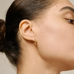 Belle Øreringe, Gold Plated