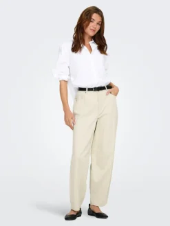 Bersa Slit Skjorte, Bright White, M