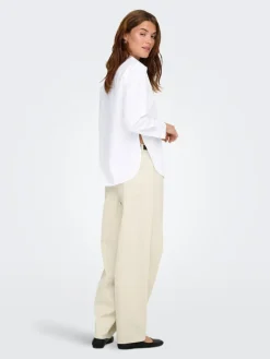 Bersa Slit Skjorte, Bright White, M