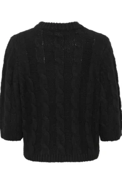 BetsyIW Striktrøje, Sort, L