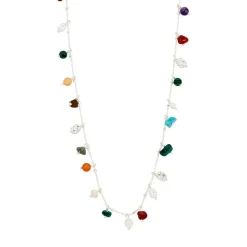 Between Halskæde, Silver Plated, 38+12 cm