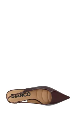 BIAKirstin Kitten Heel Slingback, Burgundy, 38