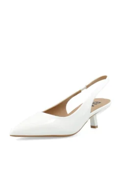 BIAKirstin Kitten Heel Slingback, Off White, 39