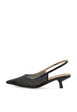 BIAKristin Slingback Sko, Black Rhinestone, 42